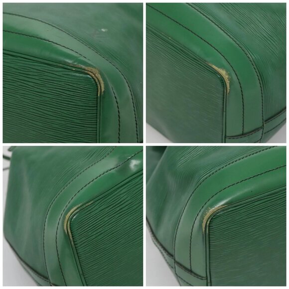 LOUIS VUITTON Epi Noe Shoulder Bag Green M44004 LV Auth 139880 - Picture 16 of 16